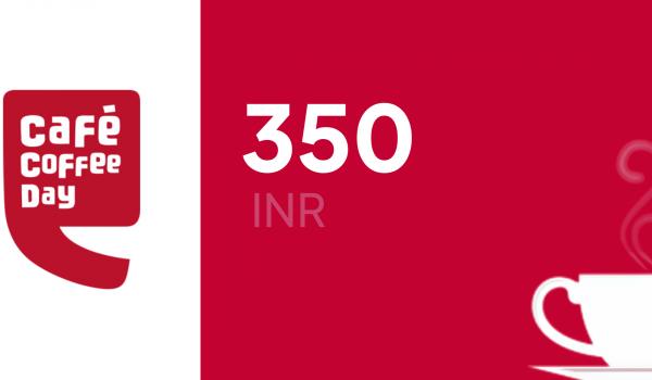 Cafe Coffee Day Gift Card 350 INR