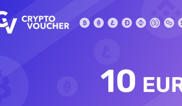Crypto Voucher Gift Card 10 EUR