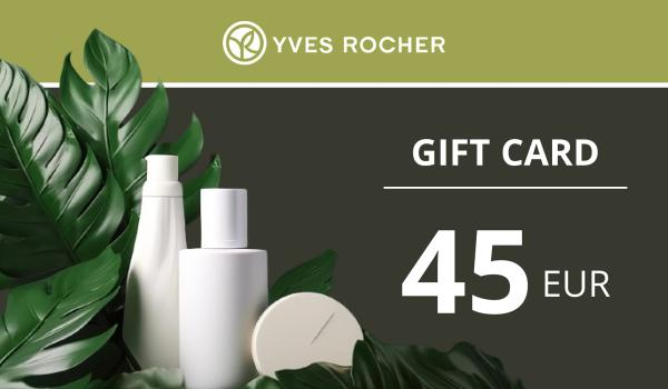 Yves Rocher Gift Card 45 EUR