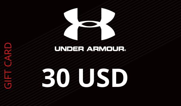 Under Armour Gift Card 30 USD