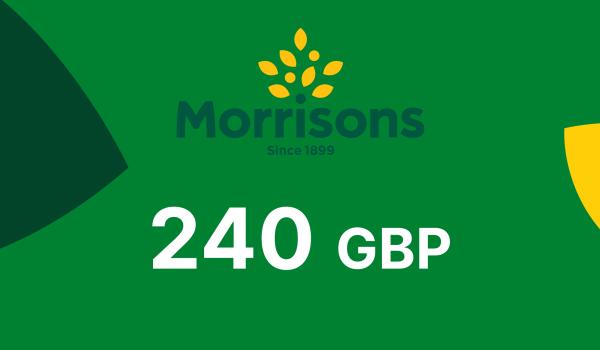Morrisons Gift Card 240 GBP