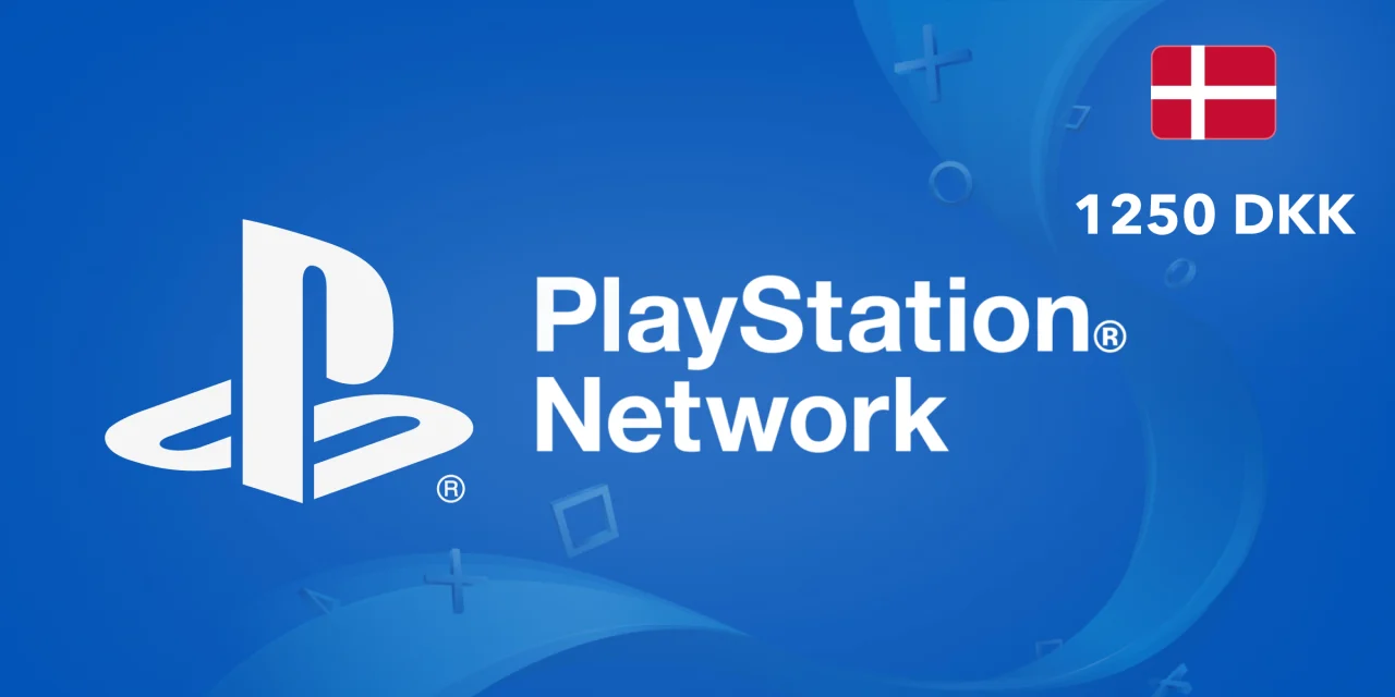 PlayStation Network Gift Card 1250 DKK