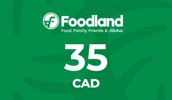 Foodland Gift Card 35 CAD