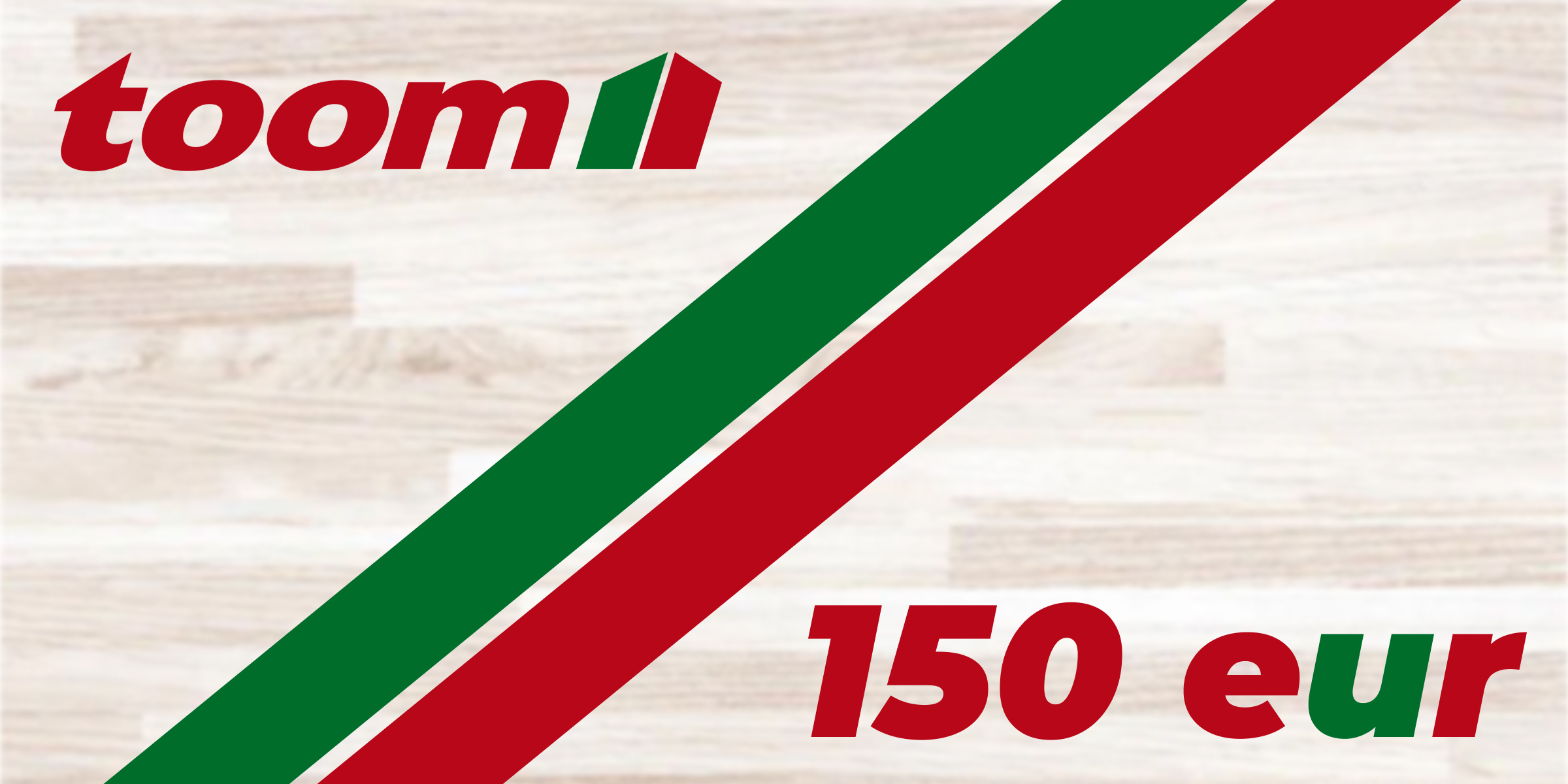 Toom Baumarkt Gift Card 150 EUR