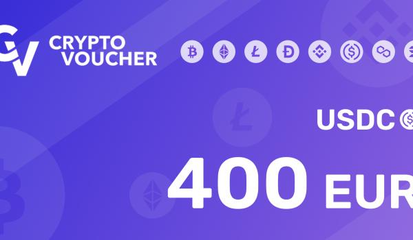 Crypto Voucher USDC 400 EUR