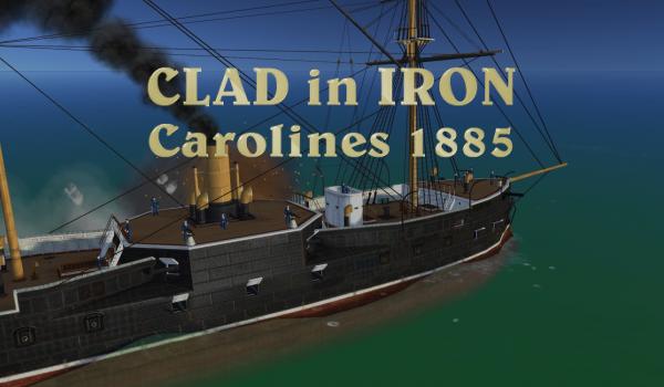 Clad In Iron Carolines 1885 DLC (PC)