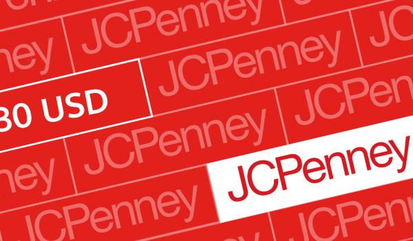 Jcpenny Gift Card 30 USD