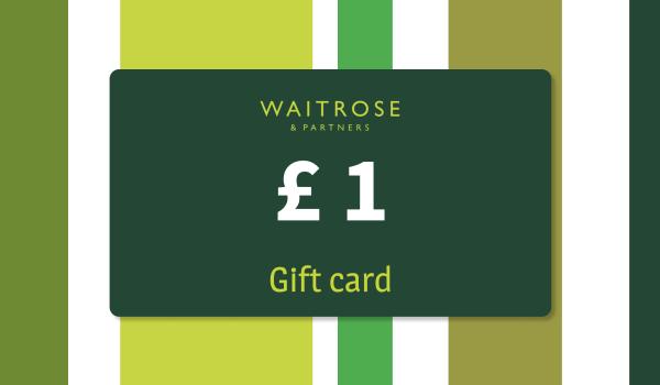 Waitrose Gift Card 1 GBP