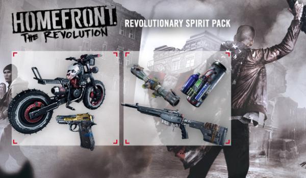 Homefront The Revolution Revolutionary Spirit Pack (DLC)