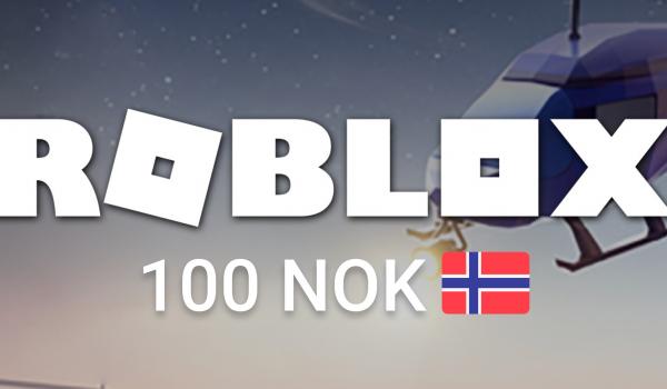 Roblox Gift Card 100 NOK
