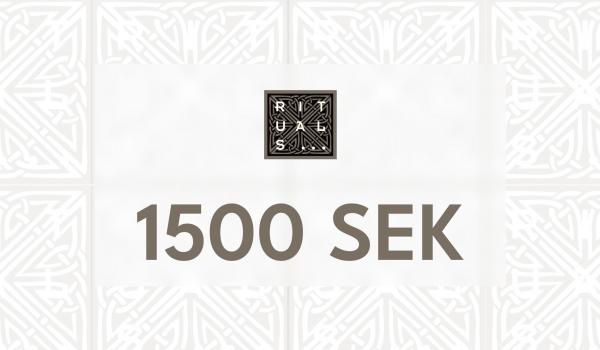 Rituals Gift Card 1500 SEK