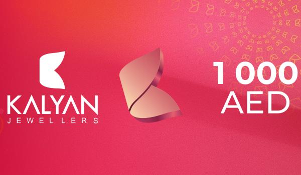 Kalyan Jewellers Gift Card 1000 AED