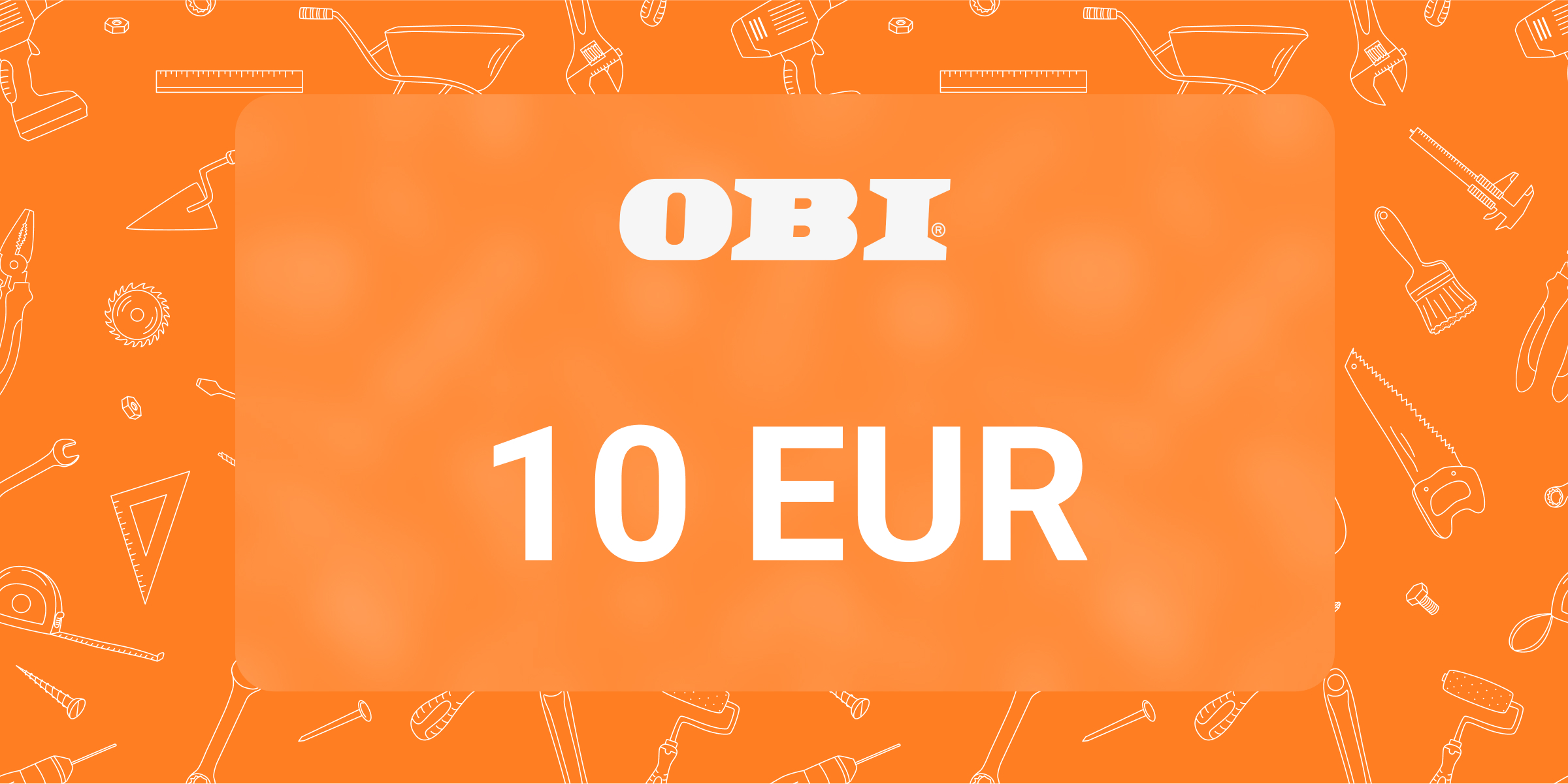 OBI Gift Card 10 EUR