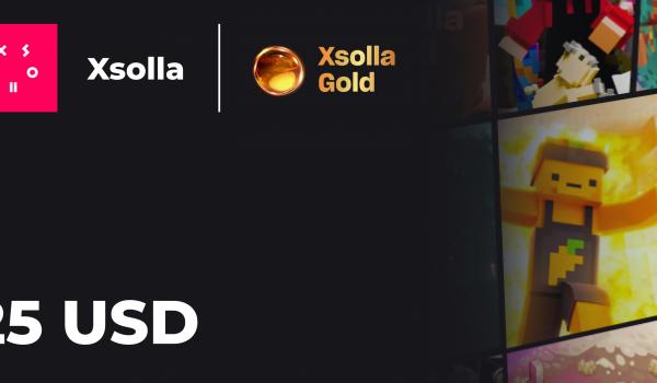 Xsolla Gold Gift Card 25 USD