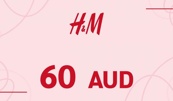 H and M Gift Card 60 AUD