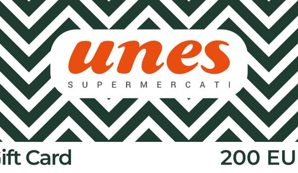 Unes Gift Card 200 EUR