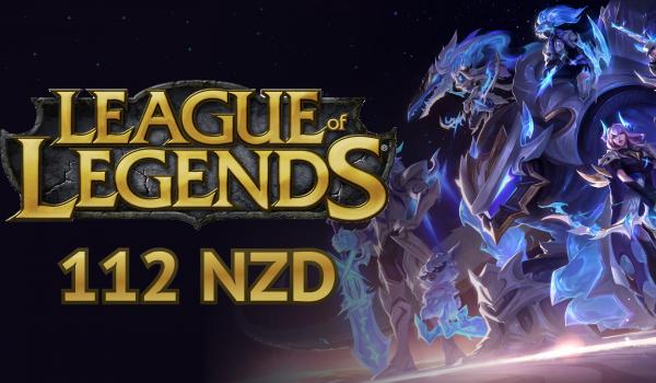League of Legends Gift Card 112 NZD