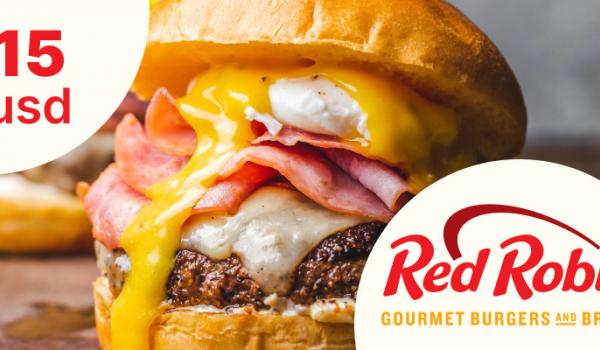 Red Robin Gift Card 15 USD