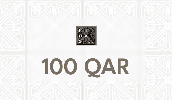 Rituals Gift Card 100 QAR