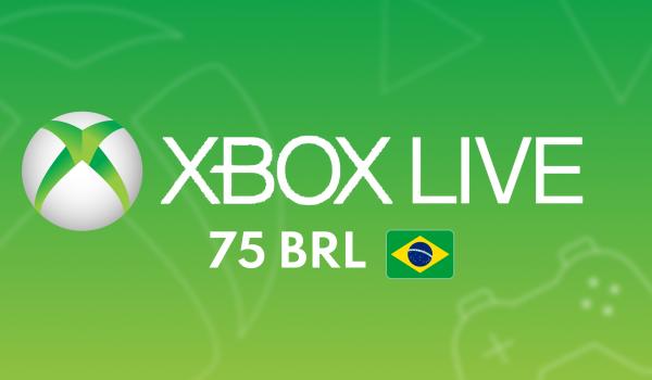 XBOX Live Gift Card 75 BRL