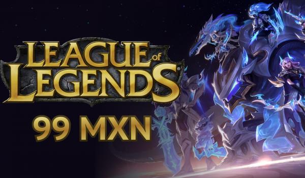 League of Legends Gift Card 99 MXN