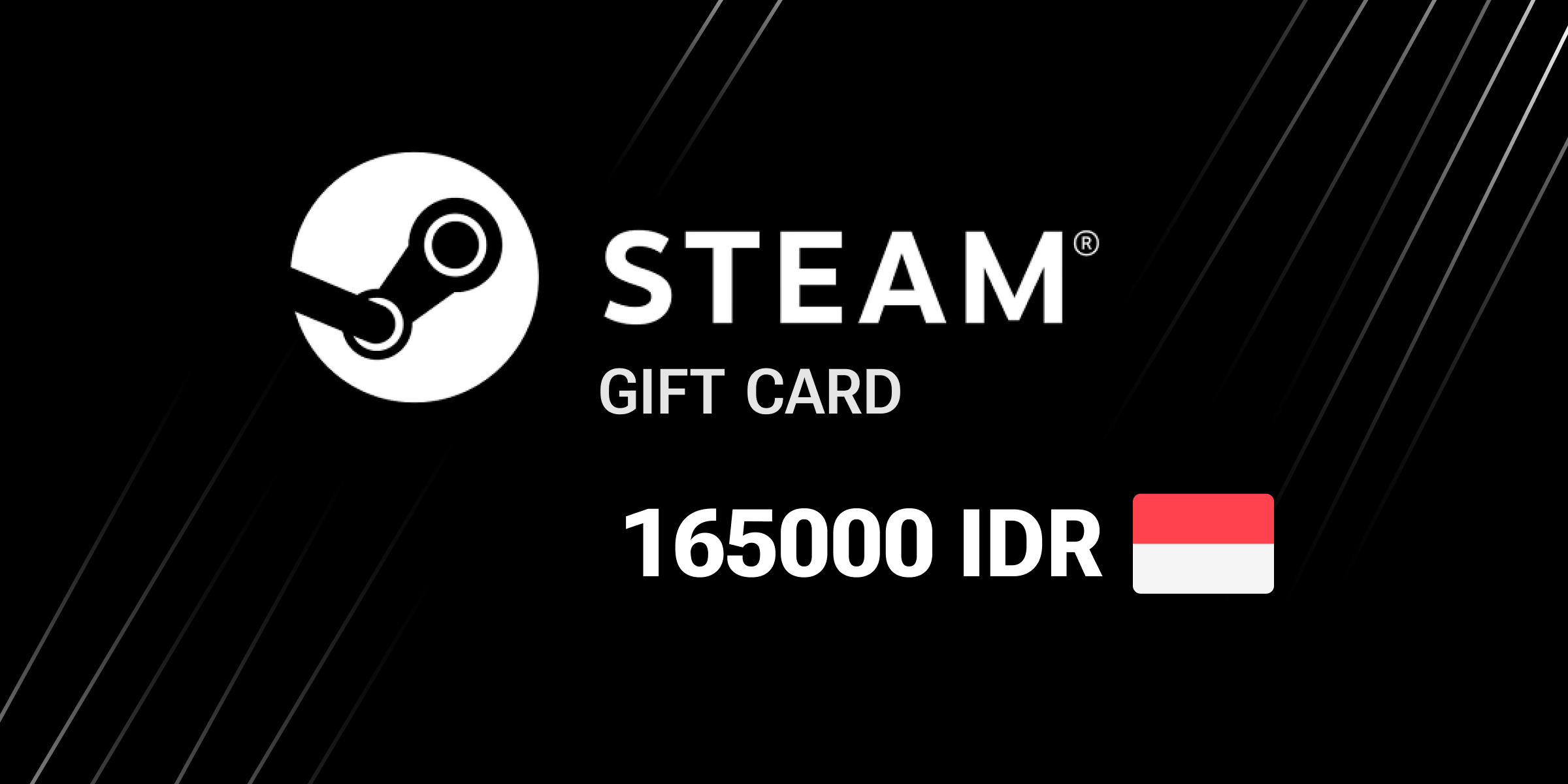 Steam Gift Card 165000 IDR