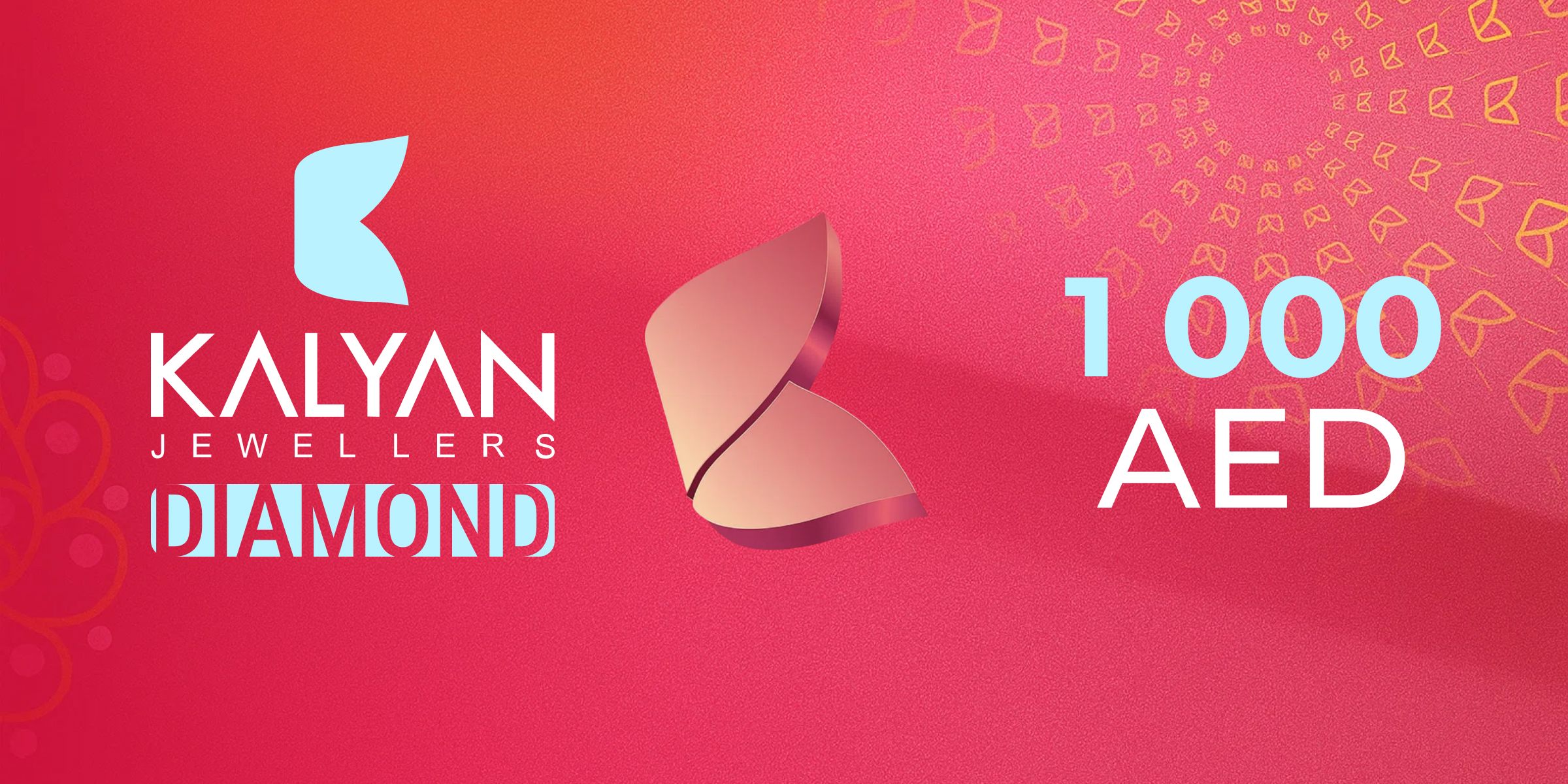 Kalyan Jewellers Diamond Gift Card 1000 AED