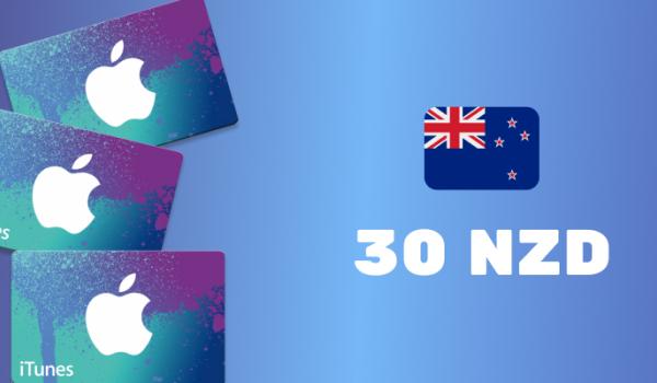 Apple iTunes Gift Card 30 NZD