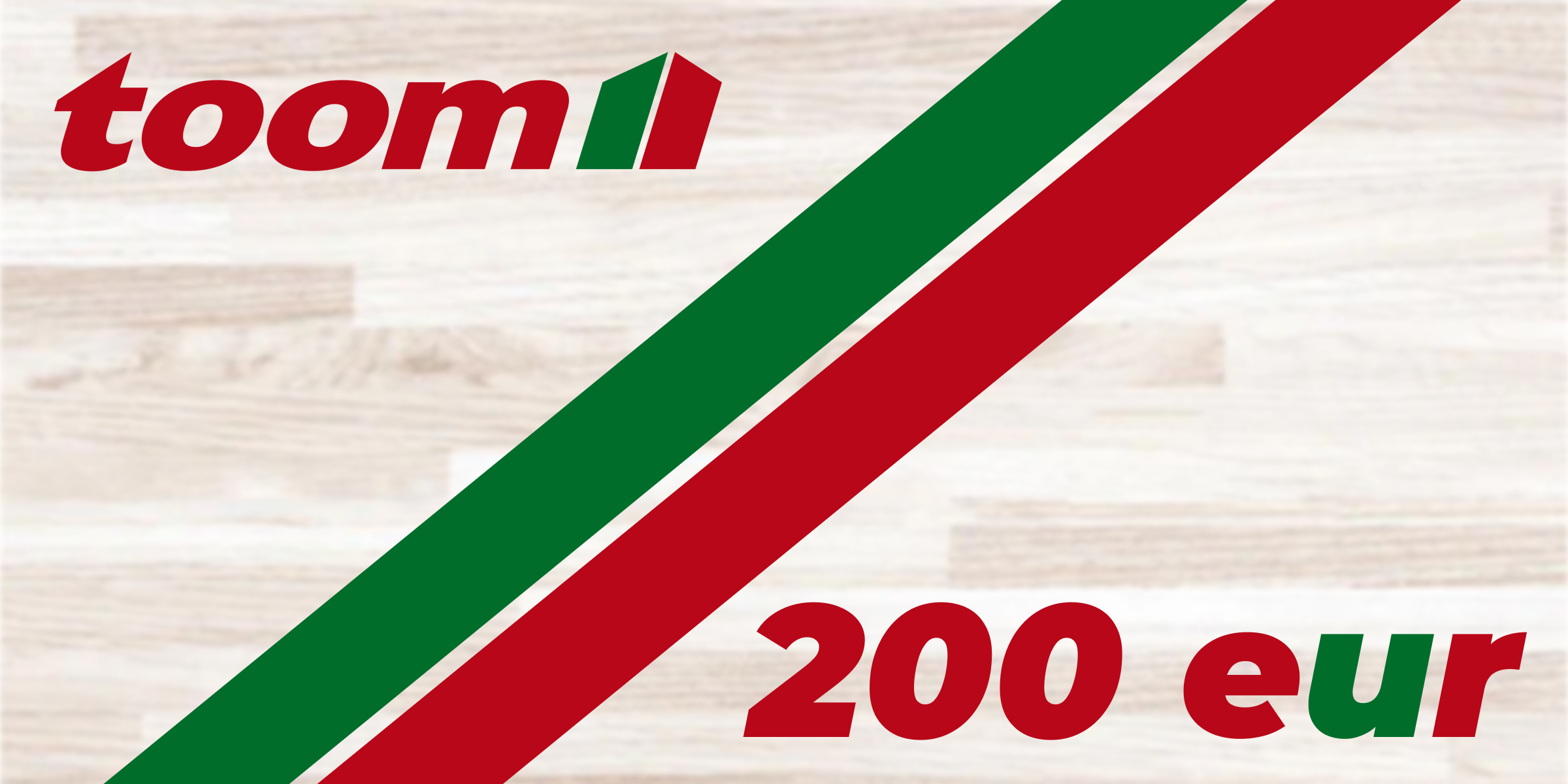 Toom Baumarkt Gift Card 200 EUR