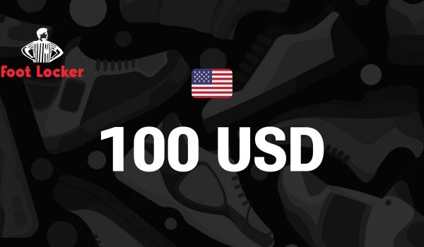 Foot Locker Gift Card 100 USD