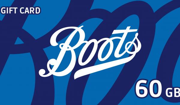 Boots Gift Card 60 GBP