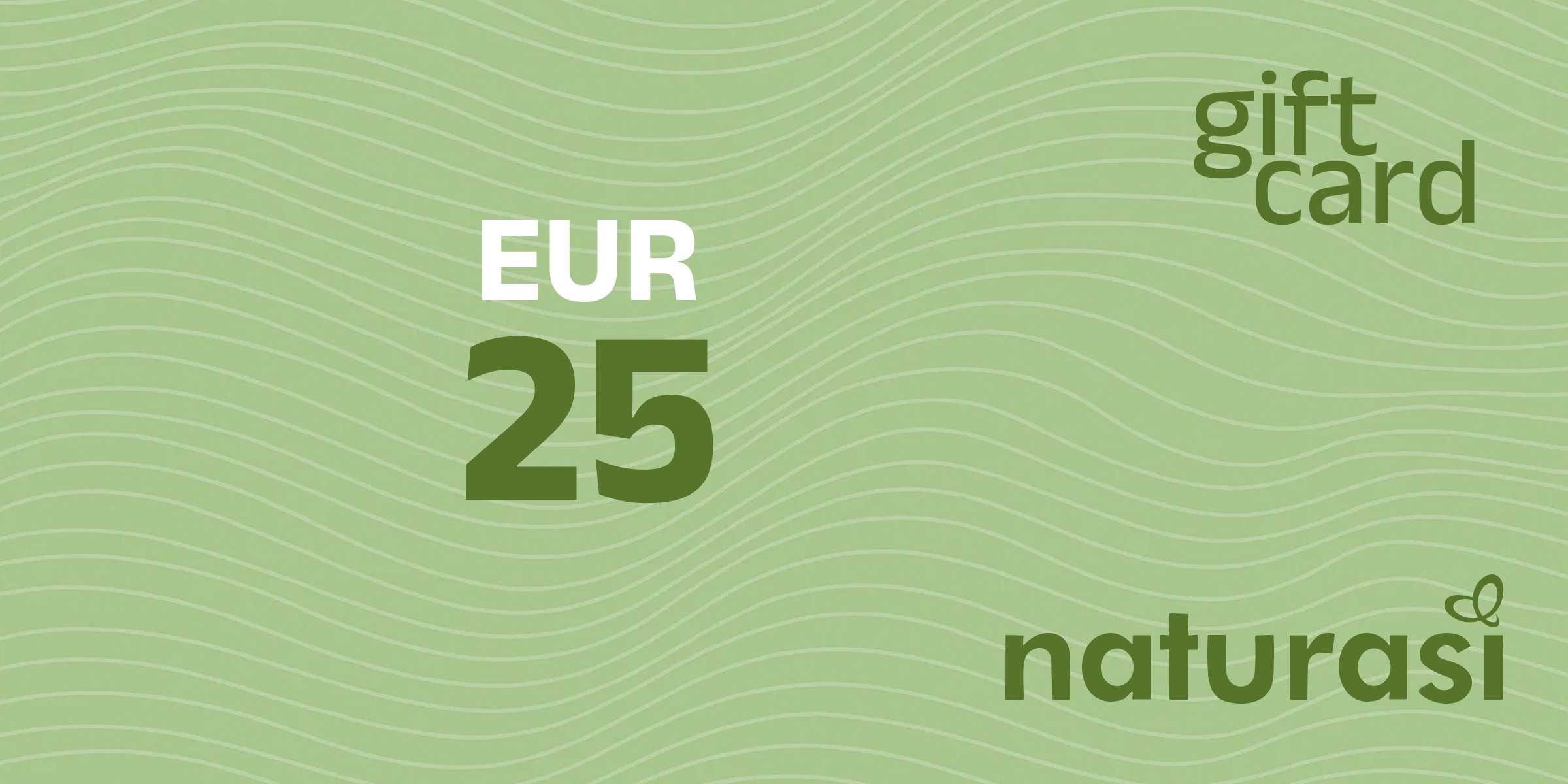 NaturaSi Gift Card 25 EUR