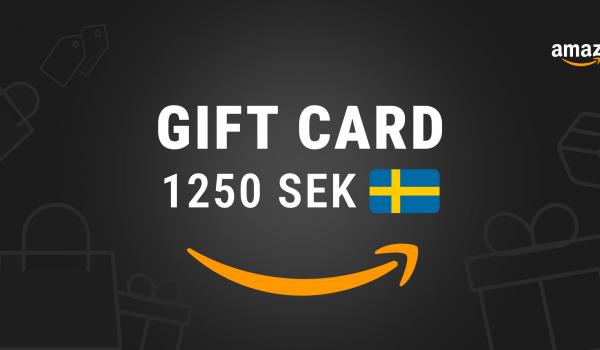Amazon Gift Card 1250 SEK