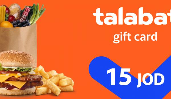 Talabat Gift Card 15 JOD