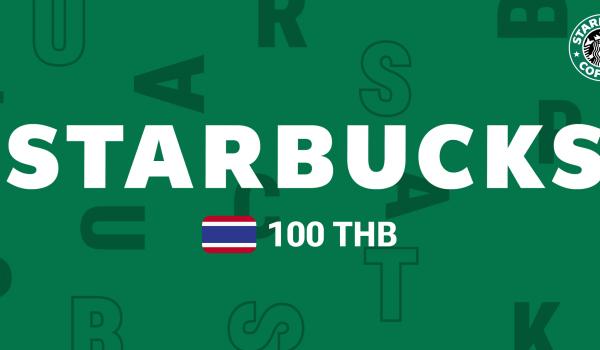 Starbucks Gift Card 100 THB