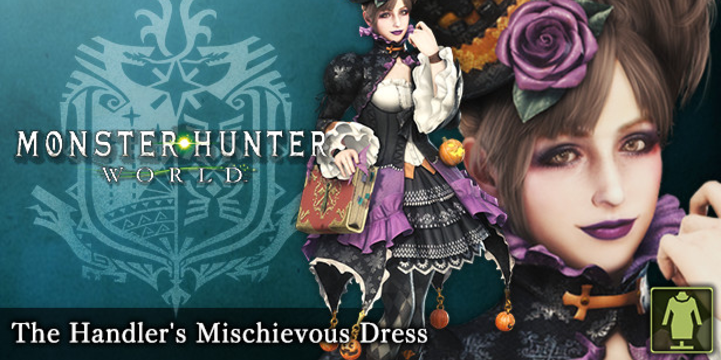 Monster Hunter World The Handlers Mischievous Dress DLC (PC)