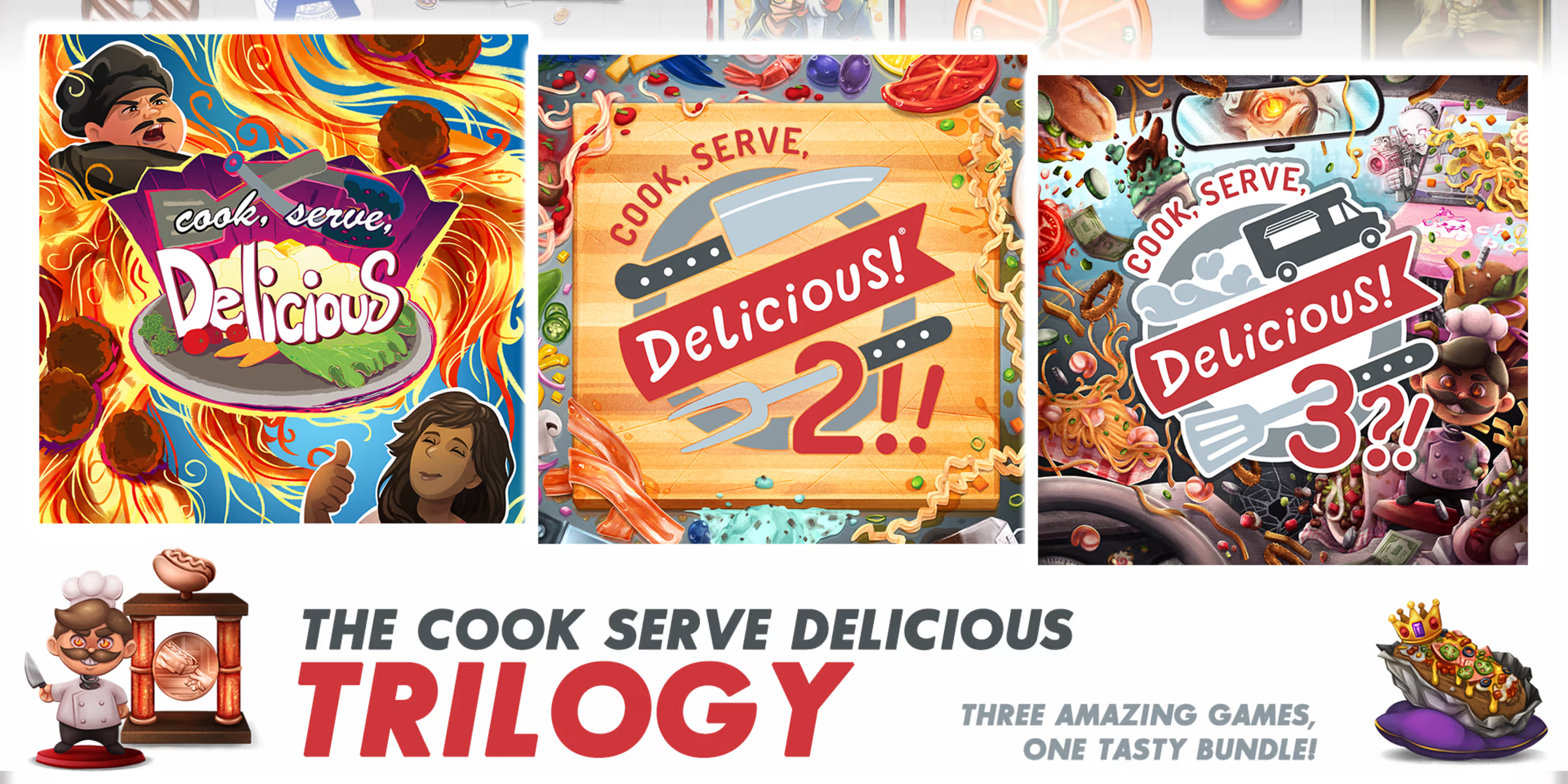 Cook Serve Delicious Trilogy (PC)