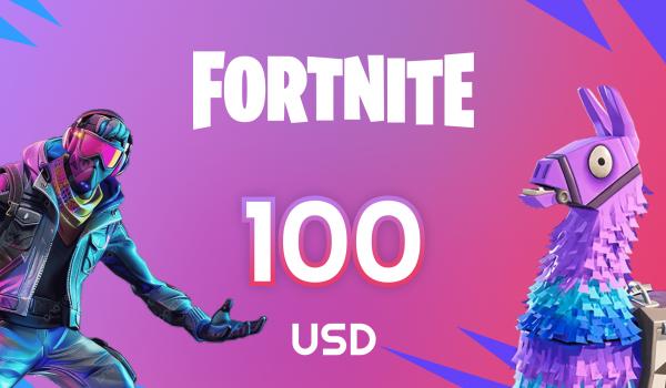 Fortnite Gift Card 100 USD