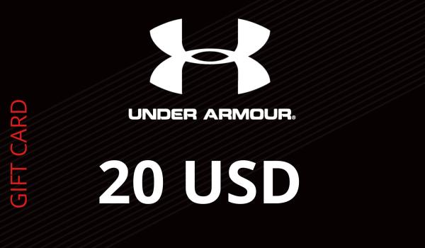Under Armour Gift Card 20 USD