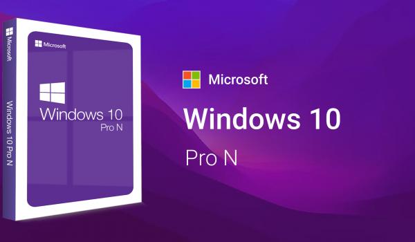 Microsoft Windows 10 Pro N