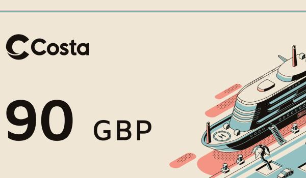 Costa Gift Card 90 GBP