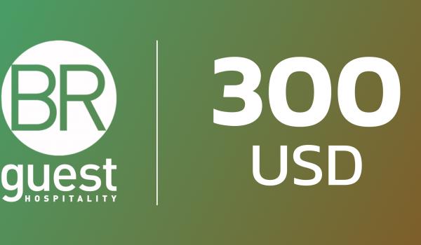BR Guest Gift Card 300 USD