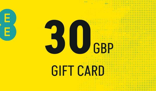 EE Gift Card 30 GBP