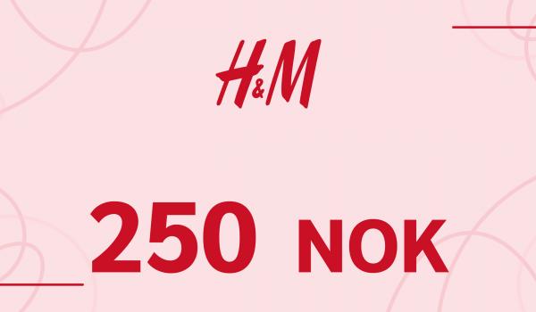 H and M Gift Card 250 NOK