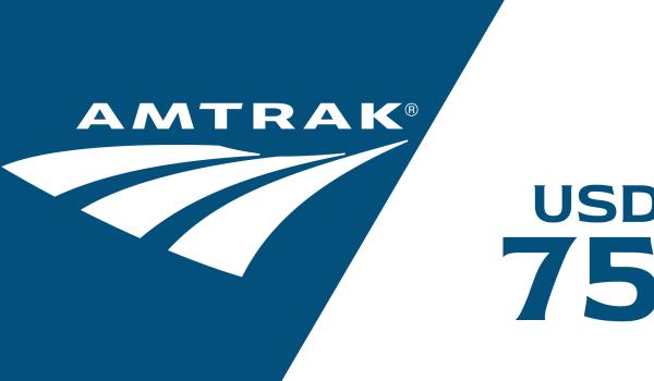 Amtrak Gift Card 75 USD