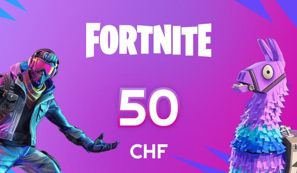 Fortnite Gift Card 50 CHF
