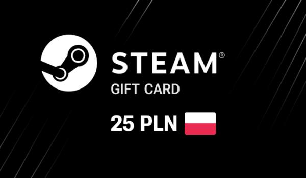 Steam Gift Card 25 PLN