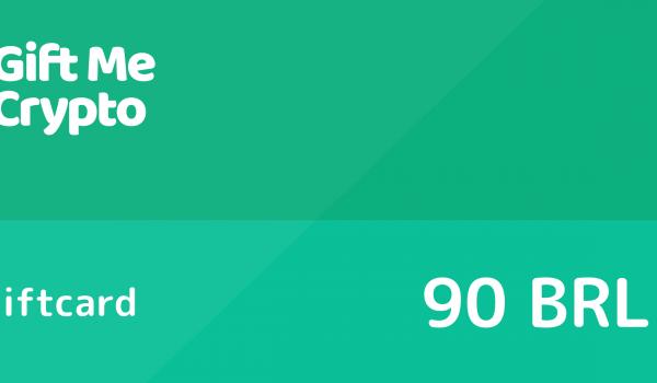 Gift Me Crypto Gift Card 90 BRL