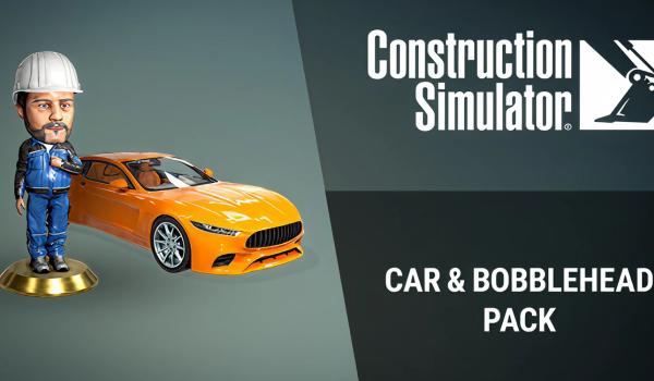 Construction Simulator Car and Bobblehead Pack (PC)