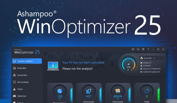 Ashampoo WinOptimizer 25